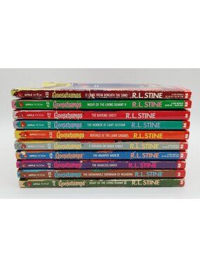 GOOSEBUMPS R.L. Stine Lot of 10 All First Scholastic Printing 90's #30-40